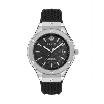 Philipp Plein heren automatisch skelet horloge PWUFA0125 44mm zwart silicone