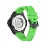 Philipp Plein heren automatisch horloge PWPFA0624 46mm roestvrij staal zwart siliconen