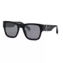 Philipp Plein Heren zonnebril SPP042M54703X - Zwart frame, grijze glazen, 54 mm