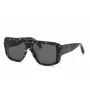 PHILIPP PLEIN heren zonnebril SPP074640Z212 pilot zwart/grijs 64/15/145 mm