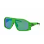 Philipp Plein heren zonnebril SSP002-6195GV piloot/aviator zwart acetaat grijs verloop UV400
