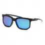 Philipp Plein Sport heren rechthoekige zonnebril SSP011-56Z42Z - zwart montuur grijze glazen 56/18/135 mm