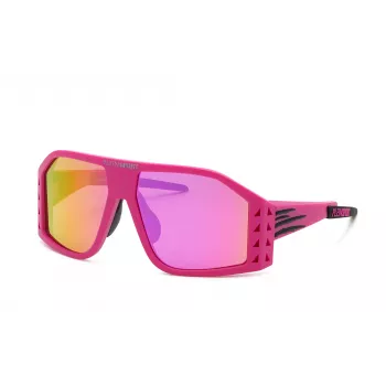 Philipp Plein Sport heren zonnebril SSP002616YLR - zwart rechthoekig montuur met grijze glazen
