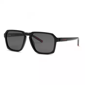 Philipp Plein Sport herenzonnebril SSP030-59Z42P - gepolariseerd acetaat montuur, grijze glazen, 59/17/145 mm