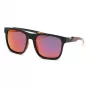Philipp Plein Sport SSP010-56Z42P Heren rechthoekige zonnebril - zwart montuur grijze gepolariseerde glazen 56/19/135 mm