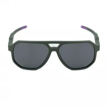PHILIPP PLEIN SPORT SSP014-61J97P herenzonnebril - zwart montuur, grijze gepolariseerde glazen, 61/15/135 mm