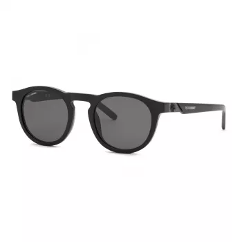Philipp Plein Sport SSP035-520700 heren zonnebril, zwart montuur, grijze glazen, 52 mm