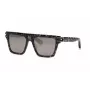 Philipp Plein SPP108V56721X Unisex Zonnebril Zwart/Grijs 56/19/145 mm