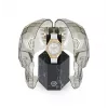 Philipp Plein The $keleton automatisch herenhorloge PWPSA0624 42mm zwart silicone