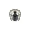 Philipp Plein The $keleton heren automatisch horloge PWPRA0624 46mm RVS zwart siliconen