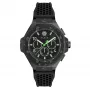 Philipp Plein The $keleton heren automatisch horloge PWPRA0624 46mm RVS zwart siliconen
