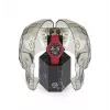Philipp Plein The $kull King heren quartz horloge PWPFA0524 44 mm zwart siliconen