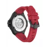 Philipp Plein The $kull King heren quartz horloge PWPFA0524 44 mm zwart siliconen