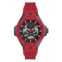 Philipp Plein The $kull King heren quartz horloge PWPFA0524 44 mm zwart siliconen