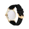 Philipp Plein The $kull Heren Quartzhorloge 44mm RVS behuizing Zwarte siliconenband PWUFA0225