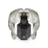 Philipp Plein The Skeleton automatisch herenhorloge PWRAA0923 42mm zwart siliconen