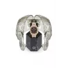 Philipp Plein The Skeleton heren quartz horloge PWSAA0623 44mm zwart siliconenband
