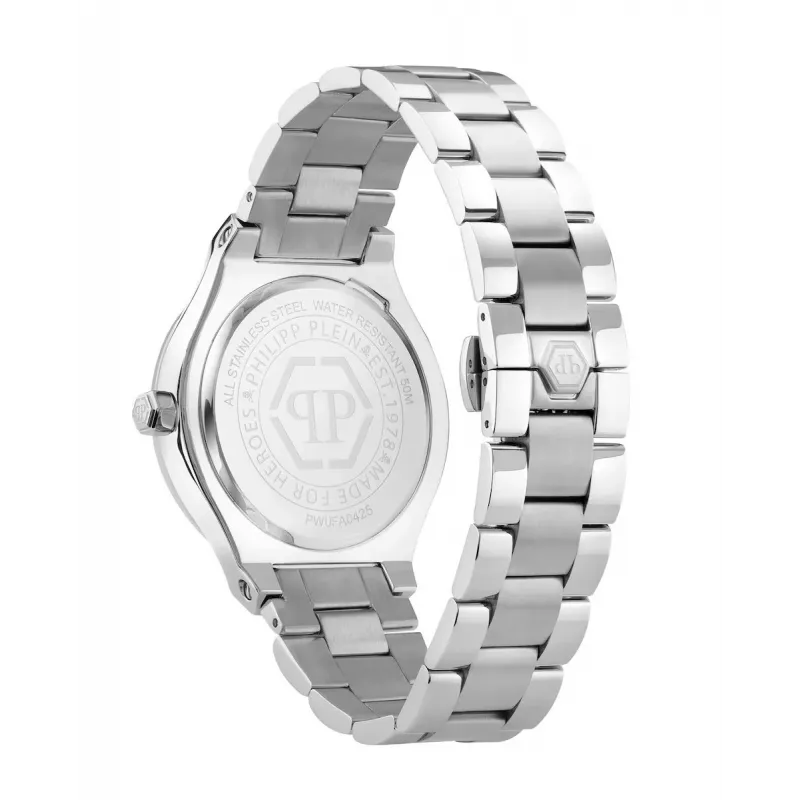Philipp Plein The Skull herenhorloge PWUFA0425 44mm zwart siliconen