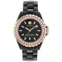 Philipp Plein The Skull dames quartz horloge 38mm RVS zwart silicone PWPPA0324