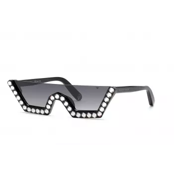 Philipp Plein dames zonnebril SPP031S990700 zwart montuur UV400
