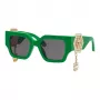 Philipp Plein dameszonnebril SPP103S510D80 zwart grijs verloop 51mm