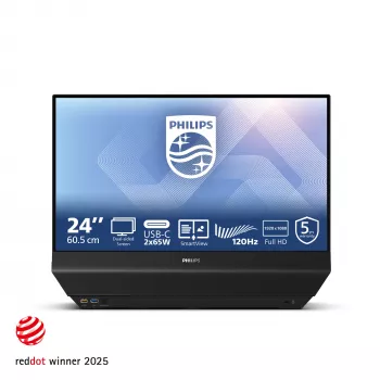 Philips 24B2D5300 23,8 inch IPS Full HD LED-monitor - zwart