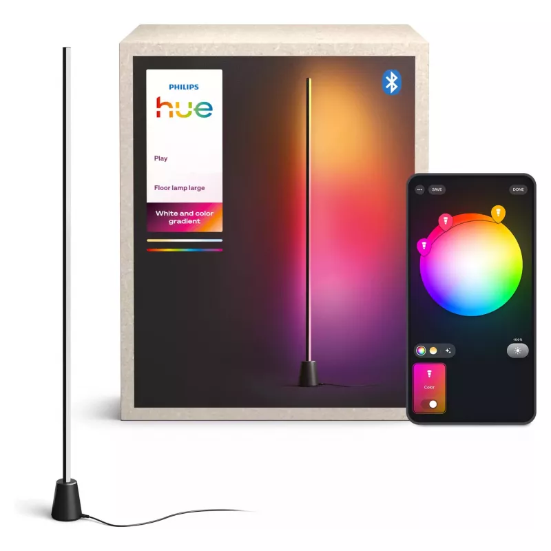 Philips Hue Gradient Play Floor Large zwart