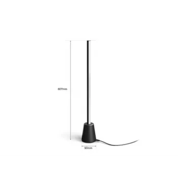 Philips Hue Gradient Play Tafellamp, zwart