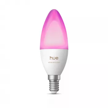 Philips Hue White and Color Ambiance B39 kaarslamp E14 5,3W 470lm Bluetooth Zigbee 1-pack