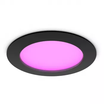 Philips Hue White & Color Ambiance Slim inbouwspot L EMEA-zwart