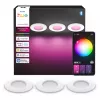Philips Hue White & Color Ambiance Slim Recessed Light S x3 - wit