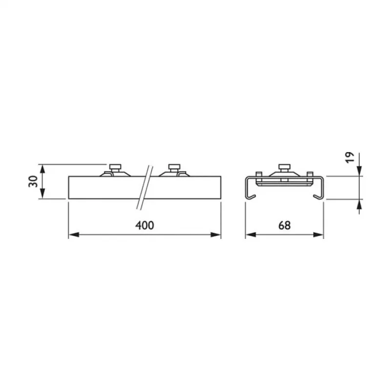 Philips Maxos LL500Z MB-SW WH ophanging, traploos verstelbaar, wit