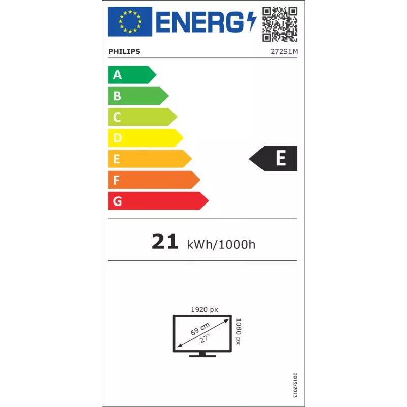 Philips S-line 272S1M LED-monitor 68,6 cm (27 inch)