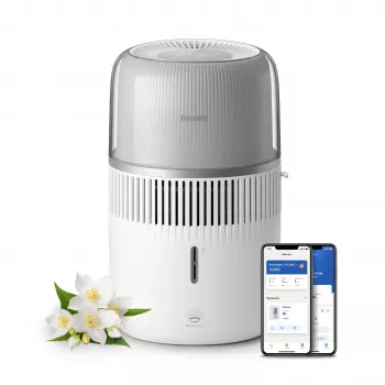 Philips Series 5000 HU5710 aromadiffuser en luchtbevochtiger zilver wit