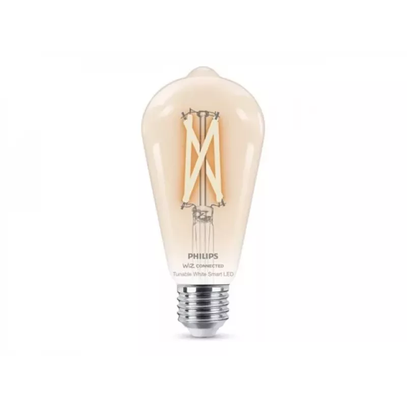 Philips Smart WFB 60W ST64 E27 927-65 CL 1PF/6 LED-lamp met Tunable White & Wi-Fi