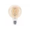 Philips Smart Wi-Fi G95 E27 slimme LED-lamp, Tunable White 2700-6500K, 60W-equivalent, helder