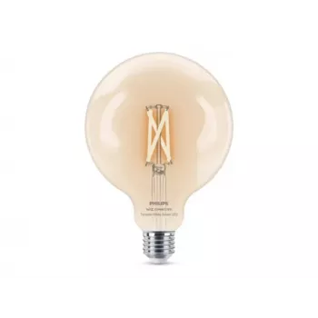 Philips slimme Wi-Fi LED-lamp G125 E27 7W (60W equivalent) tunable white helder