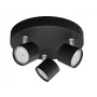 Philips Star Spot 3-circuit plafondspot zwart 1500lm