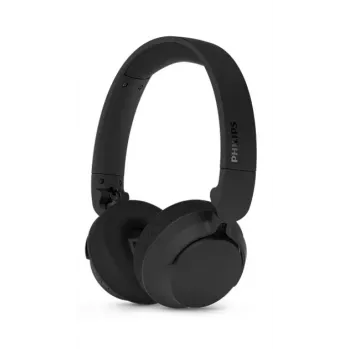 Philips TAH4500BK/00 on-ear draadloze hoofdtelefoon met Active Noise Cancelling, Bluetooth 5.2, 28h accu, zwart