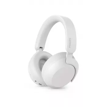 Philips TAH6000WT/00 draadloze on-ear hoofdtelefoon met Active Noise Cancelling, wit