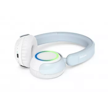 Philips TAK4200BL/00 on-ear hoofdtelefoon, draadloos, Bluetooth 5.0, 28h accu, USB-C, opvouwbaar, blauw