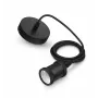 Philips Vintage Hanglamp E27-fitting zwarte plafondkap zwart