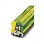 Phoenix 0442079 USLKG 6 N aardleidingklem, 6 mm², groen-geel, schroefaansluiting, DIN-rail