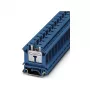 Phoenix 3006205 UIK 16 BU doorgangsklem, blauw, 16 mm², schroefaansluiting, DIN-rail