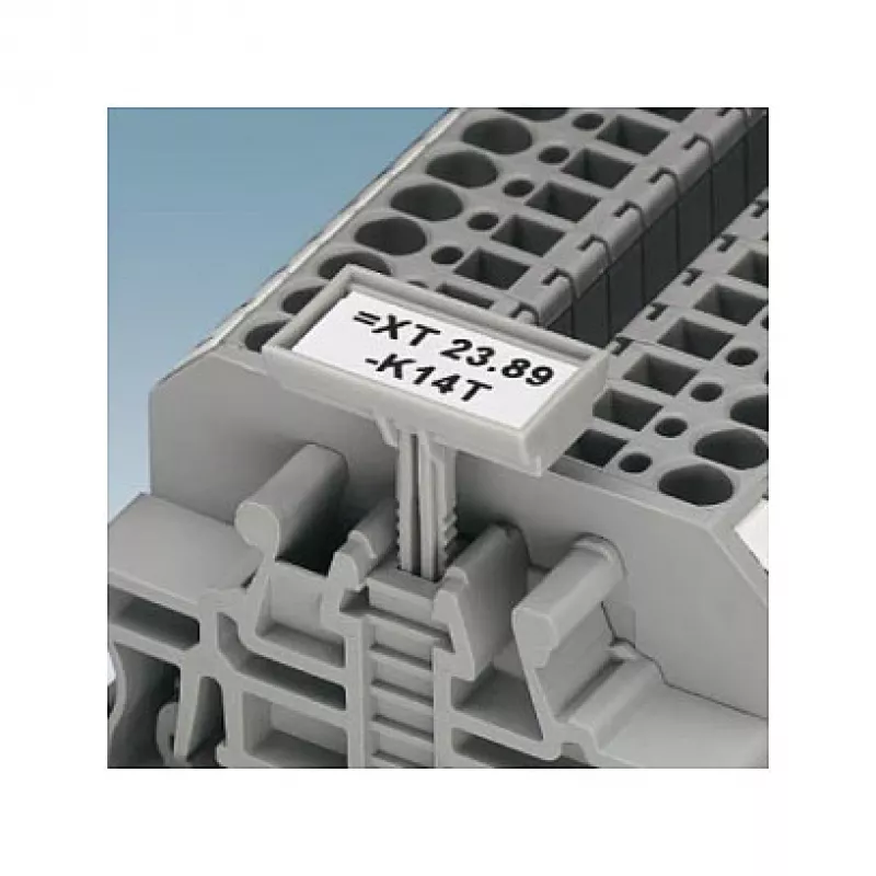 Phoenix 3022218 eindhouder CLIPFIX 35 - eindhouder voor NS 35 DIN-rail, PA, grijs