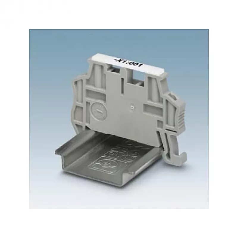 Phoenix 3022218 eindhouder CLIPFIX 35 - eindhouder voor NS 35 DIN-rail, PA, grijs