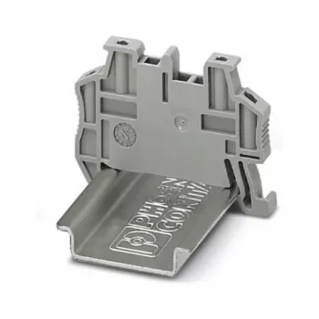 Phoenix 3022276 eindhouder CLIPFIX 35-5 voor DIN-rails NS 35/7,5 en NS 35/15, polyamide, grijs, halogeenvrij, UL 94 V0