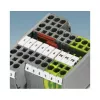 Phoenix 3030190 FBS 5-5 steekbrug, 5-polig, 5,2 mm steekafstand, rood, 32 A
