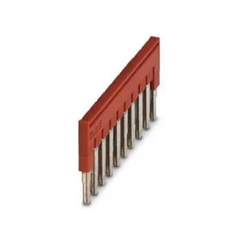 Phoenix 3030213 FBS 10-5 steekbrug, 10-polig, 5,2 mm rastermaat, rood
