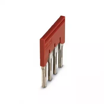 Phoenix 3030307 FBS 4-8 steekbrug, 4-polig, 5,2 mm rastermaat, rood
